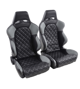 Portseat Set Las Vegas Artificial Leather Black