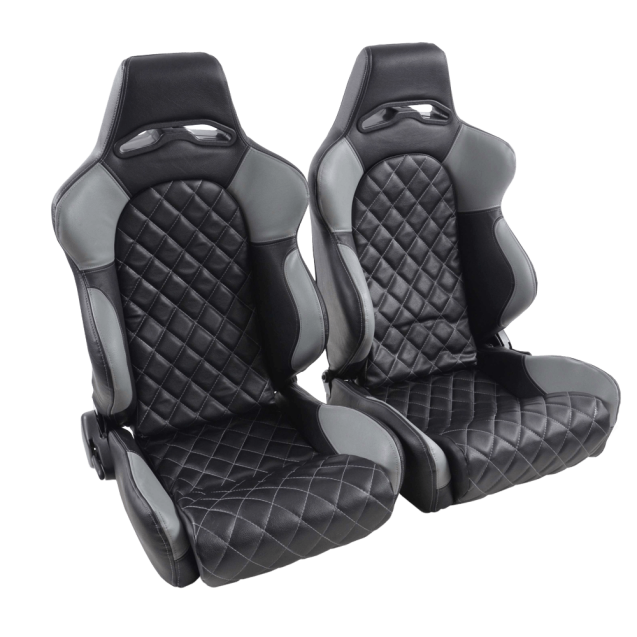 Portseat Set Las Vegas Artificial Leather Black