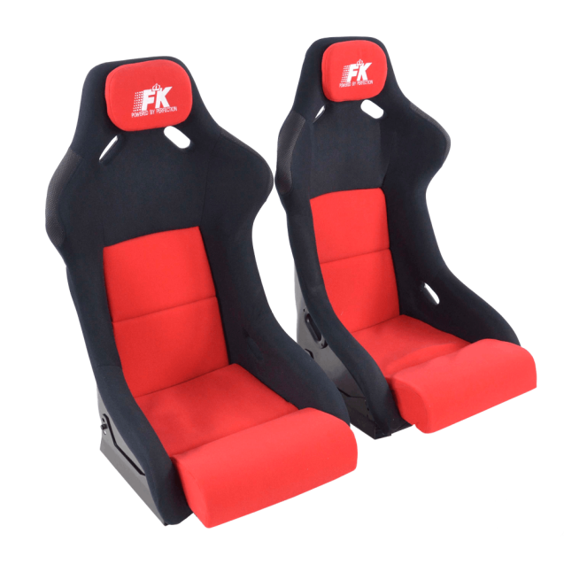 Sportseat Set Evolution Fabric Red
